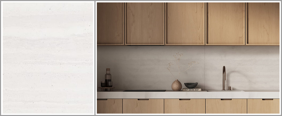 Sfeerfoto Sublime Travertino Bianco